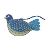 A blue dove decoration.