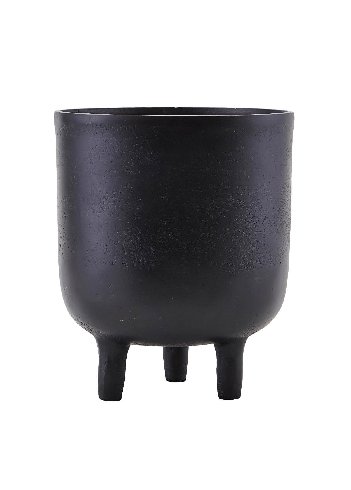 black plant pot with legs BLACK PLANTER WITH LEGS – MONDAY